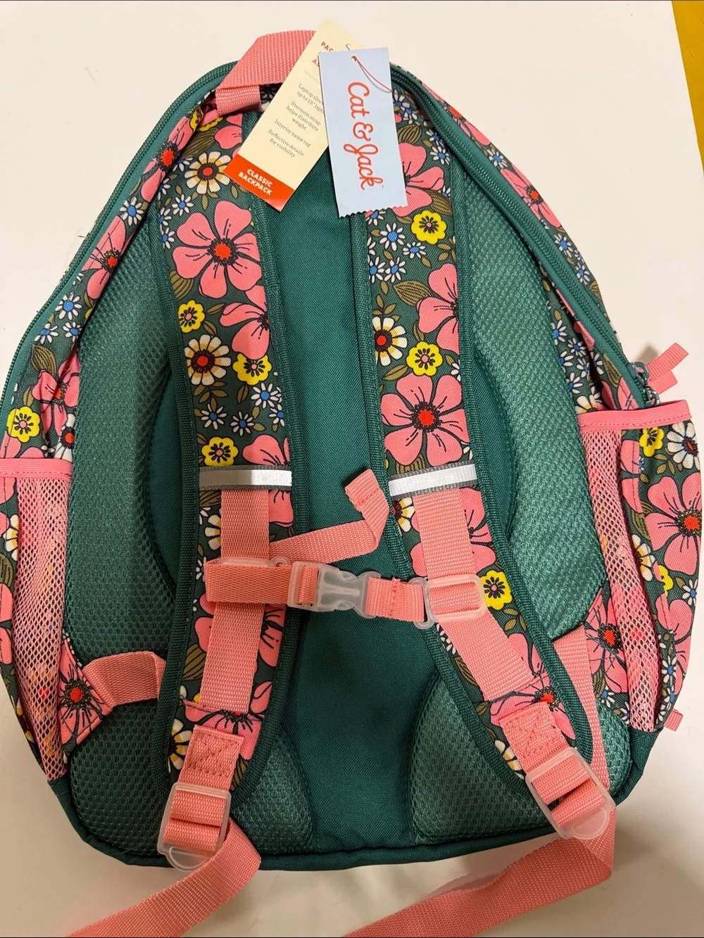 NEW Floral Kids Backpack Cat & Jack Flowers